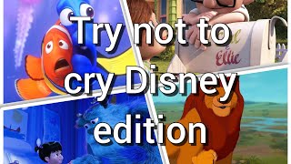 Try not to cry Disney edition [upl. by Helsa]