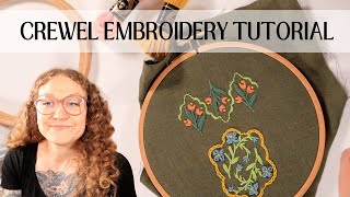 Intro to Crewel Embroidery [upl. by Ilrac990]