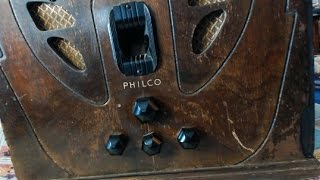 1935 Philco Model 89 Restore Part 1 [upl. by Newcomer]