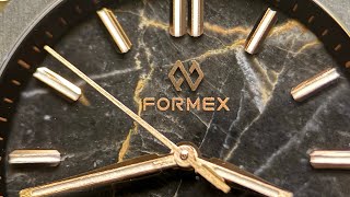 4K微距下Photo Album： Gorgeous Formex Essence 39 Eisenkiesel Dial [upl. by Luar]