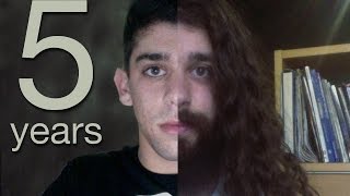 Five Years Time Lapse half a decade of hair growth [upl. by Fabria700]