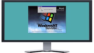 Installing Windows NT 40 Workstation with all Service Packs in VMware WorkstationPlayer [upl. by Crystal497]