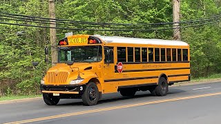 May 2021 School Bus Spotting Part 1 [upl. by Eniamsaj]