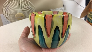 Glazing with Majolica Glazes Tips and Demonstration [upl. by Manny656]