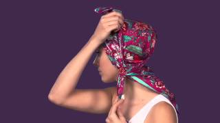 How To Tie A Scarf  Scarf Styling Guide The Boho Head Wrap [upl. by Hedy898]