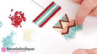 How to Make Beaded Fringe [upl. by Ueihttam]