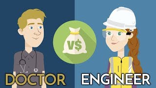 Are Doctors Rich  ENGINEER vs DOCTOR [upl. by Wershba290]