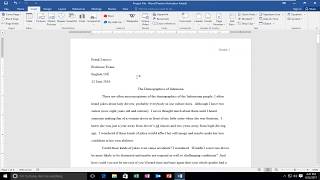 How To Add A Header In Microsoft Word [upl. by Halyk370]