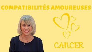 Compatibilité Amoureuse du CANCER by Christine Haas [upl. by Ahsuatan]