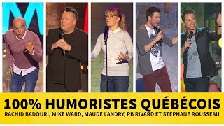 100 Humoristes québécois [upl. by Eiramanel234]