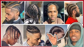 best braided hairstyles for men [upl. by Nnylyam]