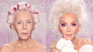 GLAM  at ANY age Makeup on Mature Skin  PAINTEDBYSPENCER [upl. by Natica]