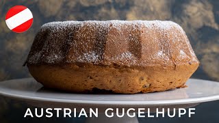 Gugelhupf Traditional Austrian Bundt Cake Recipe [upl. by Ahsihat]