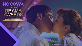 Their kissing scene was not in the script 2020 KBS Drama Awards [upl. by Mullane]