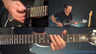 Symphony of Destruction Guitar Lesson ChordsRhythms  Megadeth [upl. by Limemann]