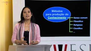 Métodos para a Produção do Conhecimento  Aula 01  Introdução [upl. by Jessie946]