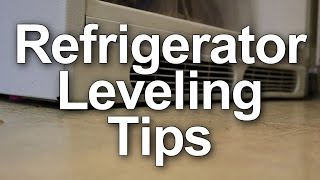 How to Adjust Refrigerator Doors so they Close Properly [upl. by Janel912]