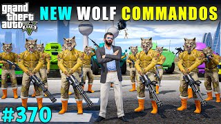 MICHAELS DANGEROUS WOLF COMMANDOS FROM LIBERTY CITY  GTA V GAMEPLAY 370  GTA 5 [upl. by Anenahs]