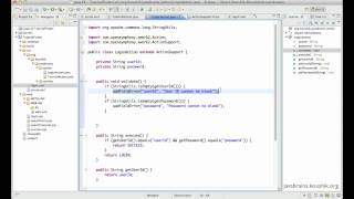 Struts 2 Tutorial 13  The ActionSupport Class [upl. by Herates]