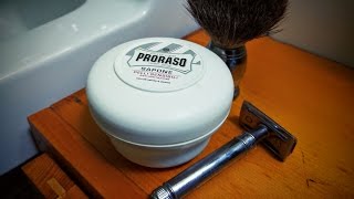 Review Proraso White Shave Soap with Beardly [upl. by Ummersen547]