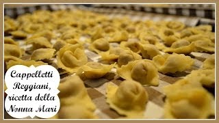 Cappelletti Reggiani  quotCappellettiquot Grandmas Recipe eng sub [upl. by Aiotal521]