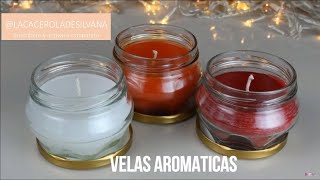 COMO HACER VELAS AROMATICAS MUY FACIL [upl. by Anilrac]