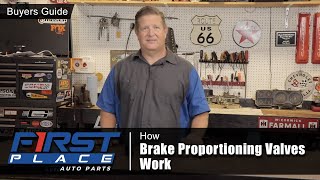 How A Brake Proportioning Valves work [upl. by Corbie]