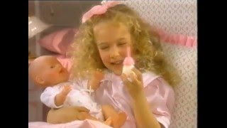 Baby Born von Zapf Creation Fernsehwerbung 1992 [upl. by Oniuqa]