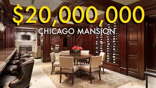 20000000 Historic Chicago Mansion Tour [upl. by Sine]