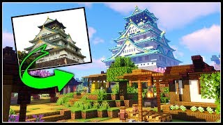 Osaka Castle  Minecraft Timelapse [upl. by Frans572]