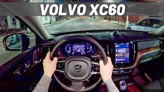 2023 Volvo XC60  POV Night Drive [upl. by Ahsiatal]