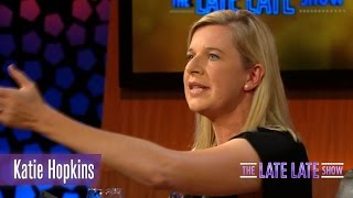 Why are they clapping Katie Hopkins  The Late Late Show [upl. by Arotahs]