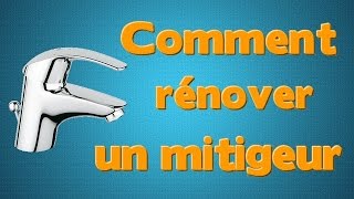 Comment rénover et détartrer un mitigeur [upl. by Lorac]