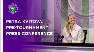 Petra Kvitova PreTournament Press Conference  Wimbledon 2021 [upl. by Server]