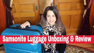 Samsonite Luggage Unboxing amp Review 2019 [upl. by Lash]