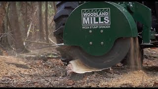 Woodland Mills WG24 PTO Stump Grinder [upl. by Publius]