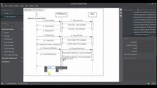 How to Draw Sequence Diagram in StarUML [upl. by Hadley]