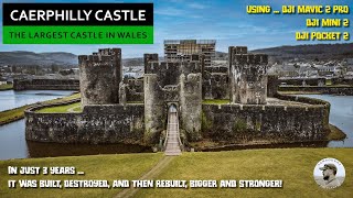 Caerphilly Castle  The Largest in Wales 2nd in Britain [upl. by Meraree]