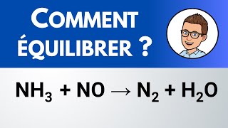 Comment équilibrer  NH3  NO → N2  H2O [upl. by Vadnee]