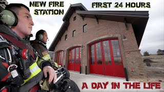 First 24 Hours in a New Fire Station  A Day in the Life [upl. by Raybin506]