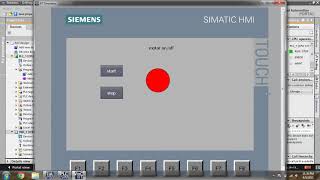 How to program in KTP700tia portal How to HMI design and communicate to plc  how to simulate [upl. by Annahsirhc]