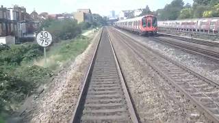 FULL JOURNEY ON THE 1207PM CHILTERN RAILWAYS SERVICE FROM LONDON MARYLEBONE TO OXFORD [upl. by Assirahs]