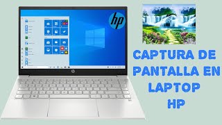 como hacer una captura de pantalla en HP  captura de pantalla en cualquier laptop [upl. by Chas]