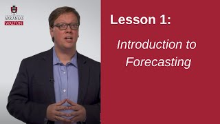 Introduction to Forecasting  SCMT 3623 [upl. by Eelame]