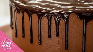 The perfect chocolate ganache drip recipe [upl. by Sheehan402]