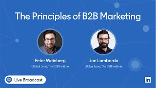 The Principles of B2B Marketing [upl. by Namqul]