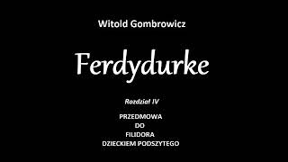 Ferdydurke  rozdział 4 [upl. by Leahcimauhsoj117]