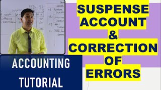 Suspense Account and Correction of Errors [upl. by Togram]