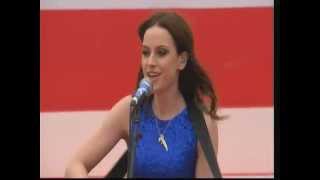 Amy Macdonald performs Pride at the Olympic Athletes Parade [upl. by Adnwahsor775]