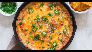 Easy Refried Bean Dip [upl. by Ahsieka572]